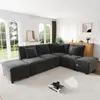 Merax L-förmiges Ecksofa mit Schlaffunktion, 6-Sitzer Produktbild-Vorschau 2