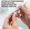 Portapallini Pinzette portapallini Pinzette per piercing Anteprima dell’immagine prodotto 4