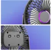 Tragbarer USB Tischventilator Ventilator mit Nachtlicht, Produktbild-Vorschau 3