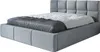 Polsterbett CARLO 160x200 mit Matratze und Bettkasten. Produktbild-Vorschau 2