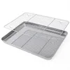 Gardenko Plaque de Cuisson avec Grille Inox, Plat à Four Voir les images du produit 1