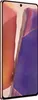 A close-up, angled view of a Samsung Galaxy Note20 5G smartphone in Mystic Bronze. Náhľad obrázku produktu