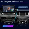 10.1''HD Android13  autorádio Carplay pro Peugeot 508 Náhled obrázku produktu 3
