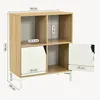 Highboard 'Kerrköndam' Kommode 94 x 76 x 40 cm Produktbild-Vorschau 2