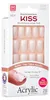 KISS Salon Acrylic Natural "Euphoria" wit, middellange Productafbeelding-voorbeeld 2