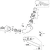 Hansa Medipro Wand-WT-Mischer mit Objektbügelhebel A311mm, Produktbild-Vorschau 3