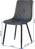 EUGAD Esszimmerstühle 4er Set, Samtstuhl mit Metallbeinen, Produktbild-Vorschau 7