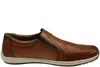 Rieker Herren Slipper Leder Halbschuh Lochmuster Stretch Produktbild-Vorschau 84