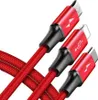 Kabel USB, HOPE R, s Micro-USB, USB-C, Lightning, 3A, 1,2 Náhled obrázku produktu 4