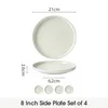 Teller set 4er Ø21 cm Keramik Dessertteller Essteller Produktbild-Vorschau 2