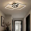 Stropní svítidlo LED - černé - kov - 57 x 35 cm Náhled obrázku produktu 8
