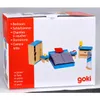 goki 51906 Puppenmöbel Schlafzimmer, blau/natur (1 Set) Produktbild-Vorschau 8