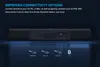 Back of a soundbar with various connection ports and icons representing connectivity options. Podgląd zdjęcia produktu