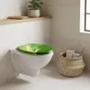 WC Sitz GREEN LEAF Grün Toilettensitz Softclose MDF Produktbild-Vorschau 6