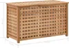 vidaXL Wäschetruhe 77,5×37,5×46,5 cm Walnuss Massivholz Produktbild-Vorschau 8