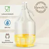 lilawelt24 1x 5L Glasballon Gallone - Bügelverschluss & Produktbild-Vorschau 4