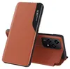 Elegante View Case Book Hülle für Honor 200 Lite - Orange Produktbild-Vorschau 1