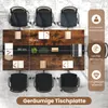 Stół konferencyjny COSTWAY 180x90cm, stół konferencyjny dla Podgląd zdjęcia produktu 4