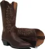 HERITAGE WESTERN R TOE damskie brązowe westernowe buty Podgląd zdjęcia produktu 14