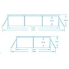 Bestway 56404 Mensola da giardino per piscina 300 cm x 201 Anteprima dell’immagine prodotto 8