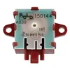 A close-up, top-down view of a small electronic component, likely a switch or potentiometer, mounted on a circuit board. Voir les images du produit