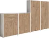 Aktenschrank TABOR 56 in weiß / Gold Harbor Oak, Produktbild-Vorschau 1