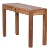 Wohnling Acacia Table console massive 120 cm avec 1 tiroir Voir les images du produit 10