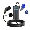 6//10/16/24 A/32 A 7 kW EVSE Wallbox UE Tipo 2 Cavo di Anteprima dell’immagine prodotto 1