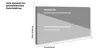 A 3D diagram illustrating the performance of MENZER Net compared to conventional abrasive materials over time, showing material removal and abrasive loss. Produktbild-Vorschau