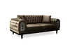 Couchgarnitur Couch set DRAGON,  3+2+1 / Farbe: Braun Produktbild-Vorschau 8