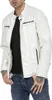 Urban Bikerjacke Steppjacke Kunstleder Weiß L Produktbild-Vorschau 8