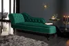 Chesterfield Design Récamière 170cm smaragdgrün Samt mit Produktbild-Vorschau 3