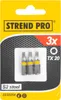 Bit Strend Pro Torx, TX 20, balení. 3 ks Náhled obrázku produktu 2