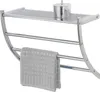 WENKO Exklusiv Wand Bad Regal Handtuchhalter Wand Ablage Produktbild-Vorschau 1