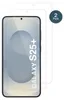 Two screen protectors are shown on top of a smartphone. Náhled obrázku produktu