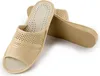 Damen Pantoletten in Beige & Ecru – Elegantes Lochmuster – Produktbild-Vorschau 3