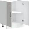 "im Angebot" Spülenunterschrank Kalmar Weiß 60x46x81,5 cm Produktbild-Vorschau 5