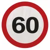 Serviette Verkehrsschild 60 Jahr 20 stk Produktbild-Vorschau 2