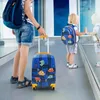 COSTWAY 2 pezzi valigia per bambini + zaino, trolley per Anteprima dell’immagine prodotto 5