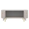 AX LIVING TV-Schrank Halay Beige, 2 Türen Moderne Produktbild-Vorschau 2