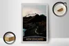 Holzschild Reise 12x18 cm Neuseeland Gebirge Insel Stadt Produktbild-Vorschau 3