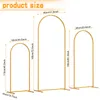 3-teiliges Metall-Bogenständer-Set (1,8 m, 2 m, 2,2 m), Produktbild-Vorschau 6