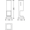 HEWI 900.06.01560 DX S900 SENSORIC Desinfektionsspender Produktbild-Vorschau 2