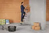 Hailo Alu-Sicherheits-Stehleiter L100 TopLine 5 XXL Stufen Anteprima dell’immagine prodotto 19