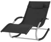 tectake® Sonnenliege Taya, ergonomisch, Schwingfunktion Produktbild-Vorschau 10