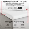 MOTIVENA Aspen Boxspringbett 160x200 Beige Samt (Jasmine Produktbild-Vorschau 6