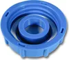A blue plastic connector for an IBC container. Náhľad obrázku produktu