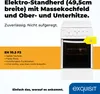 Exquisit Elektro-Standherd EH 10.3 F2 | Nutzinhalt | Weiß Produktbild-Vorschau 2