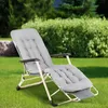 Outtec® Klappbare Gartensessel Sonnenliege mit Kissen - bis Produktbild-Vorschau 6