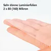 100 stuks Albyco mat laminiertasjes - A4, 216x303 mm - Productafbeelding-voorbeeld 7